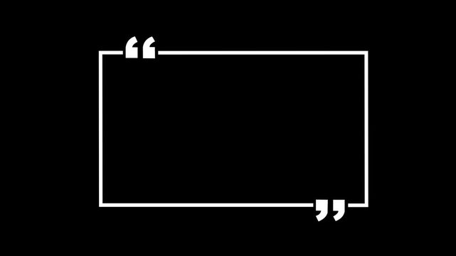 Minimalist white viewfinder brackets on solid black background