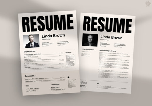 Simple Resume Layout