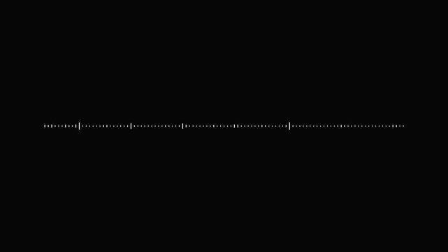 White audio waveform spectrum, sound wave animation, black background, frequency visualizer, music equalizer bars, podcast audio overlay, digital motion graphic, seamless loop, 4k loop