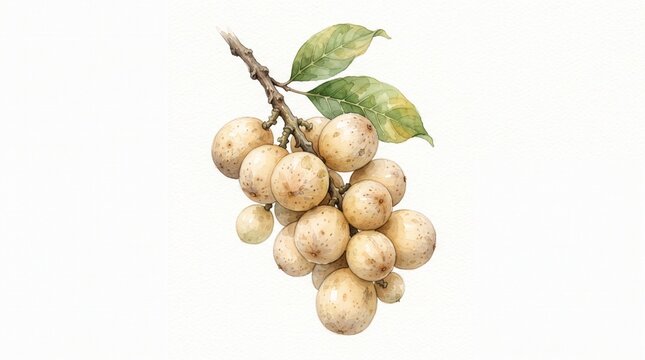 langsat fruit bunch