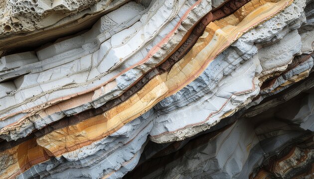 Textured marble surface with natural veins and earthy tones