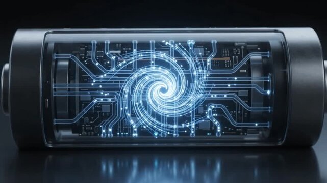 Visible Electrical Energy Flow Inside Advanced Rechargeable Battery Technology
