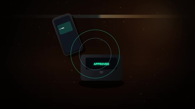 Mobile phone tapping card reader device for contactless payment transaction