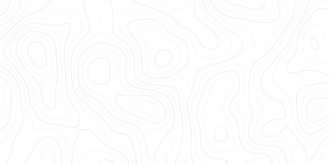 Minimalist topographic map background vector. White contour lines texture. Subtle elevation lines and curves. Abstract geographic terrain surface. Clean line art pattern for design. © MD.HUZZATULLAHISLAM