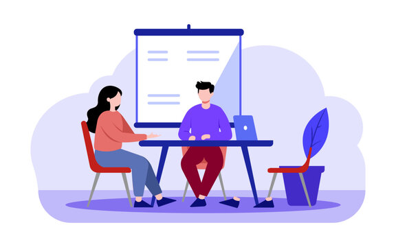 Team Meeting at Whiteboard