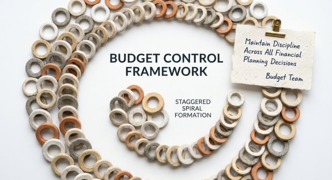 Budget Control Framework Arranged in Staggered Spiral Formation