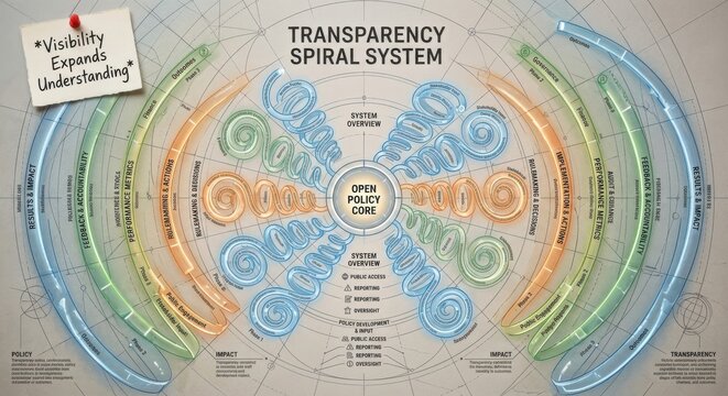Transparency Spiral System for Open Policy Core Governance