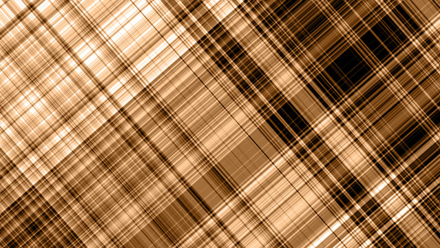 Diagonal plaid pattern in sepia tones with intersecting lines