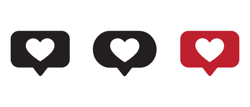 Like notification icon symbolizing social media approval, engagement, appreciation, and digital interaction.