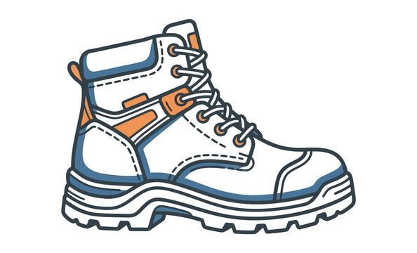 Hiking Boot Vector Illustration