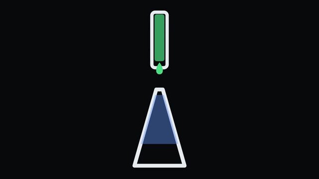 Titration colour change - Medical, Lab and Life Sciences Clinical, Laboratory and Human-Body Motion