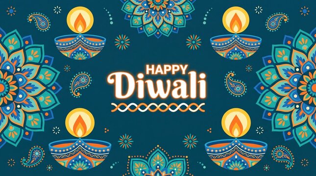 Happy Diwali, Deepavali or Dipavali the festival