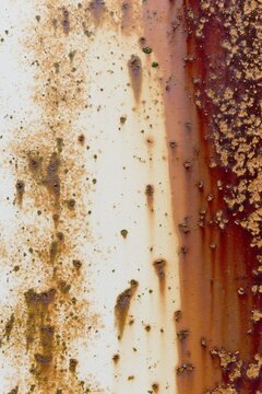 Rusty surface of a tank, Faroe Islands, Faroe Islands, Denmark