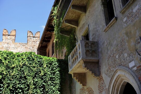 Known for Shakespeare Balcony Casa di Giulietta, Verona, Veneto, Italy