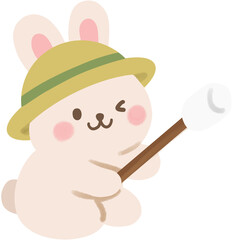 캐릭터_토끼_일러스트 ver. © 날으는 뚜잉