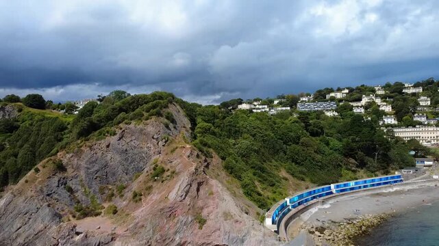 Devon Coastline From Daddyhole Heights