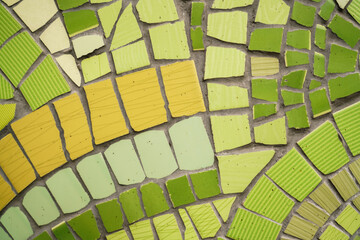 Colorful ceramic as a background. 