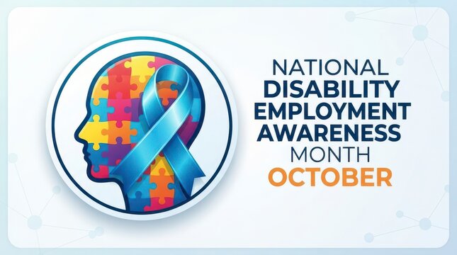 National Disability Employment Awareness Month logo