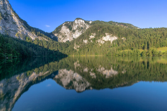 Blick &uuml;ber den Gleinkersee bei Ro&szlig;leithen, &Ouml;sterreich