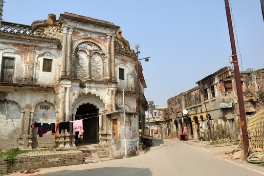 インド　アヨーディア　ヒンドゥー教の聖地