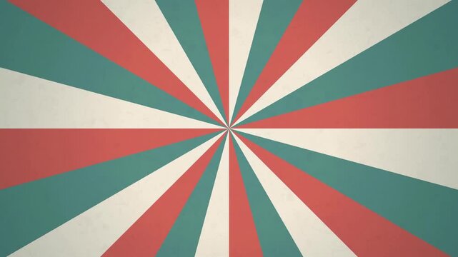 Retro sunburst rays rotating seamless loop motion background