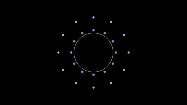  Circle Pop 3 Types with Alpha Channel 4K Abstract Bubble Animation for VFX and Motion Graphics