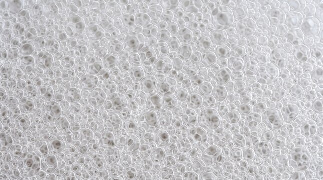 White soap foam texture background, macro view of bubbly detergent lather, clean cosmetic suds and shampoo bubbles for skincare product design