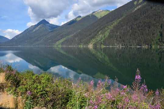 View at lake Duffey in Canada