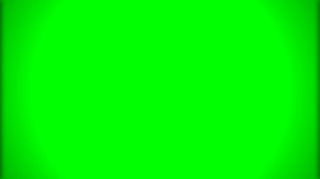 A white screen with a jagged, sawtooth edge splits down the middle to reveal a solid green screen before smoothly sliding back together to close.