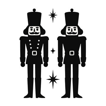 PNG Classic nutcracker soldier illustration