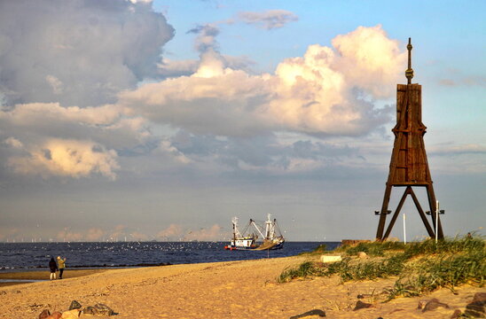 Die Kugelbake in Cuxhaven