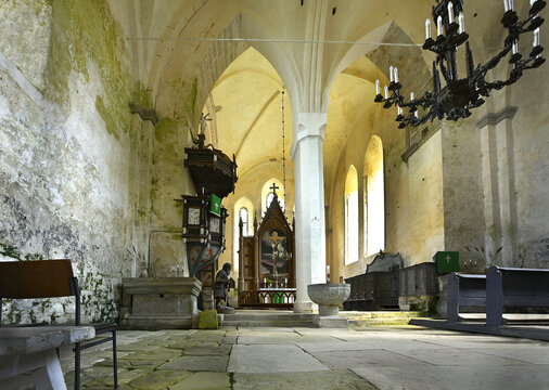 Kaarma Church of Saints Peter and Paul is one of the oldest and architecturally most remarkable medieval sacred buildings on Saaremaa, Estonia