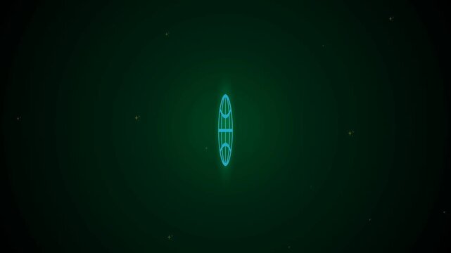 Digital Globe Animation - A Futuristic Representation of Global Connectivity and Technology.