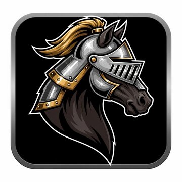 Iron Vigil: A Steed's Silent Strength