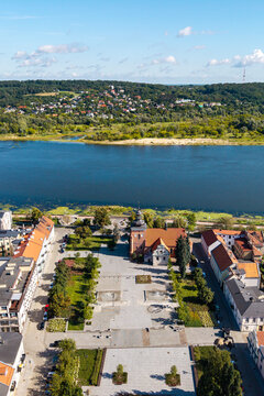 Włocławek, Polska- widok na miasto.