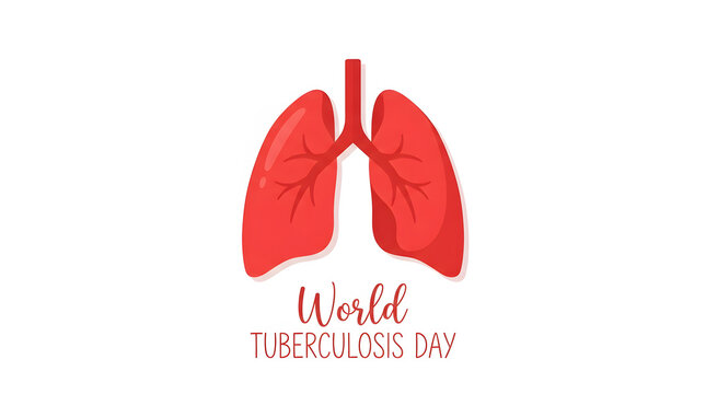 Detailed illustration of human lungs with trachea and bronchial tubes