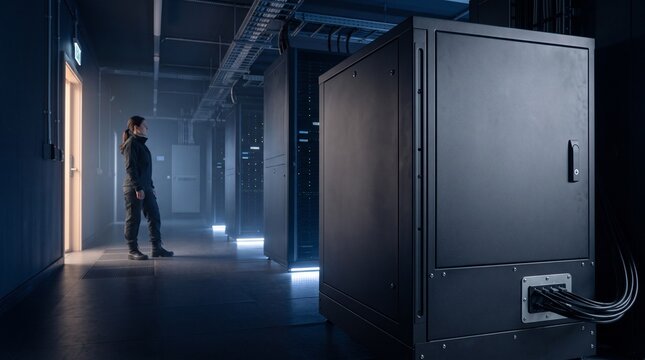 Secure server room access review at shift close