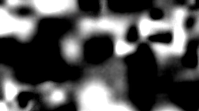 Abstract black and white organic noise texture alpha matte ideal for compositing, visual effects, transitions, and displacement mapping.