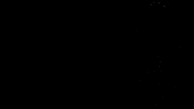 Luxury white glitter sparkle animation, magical fairy dust trail, twinkling star particles, shimmering light bursts, glowing star line effect, sparkling doodle stars on black screen, 4k loop