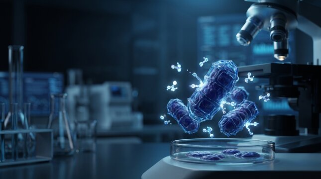 Antibiotic Resistance and Drug-Resistant Bacteria Concept