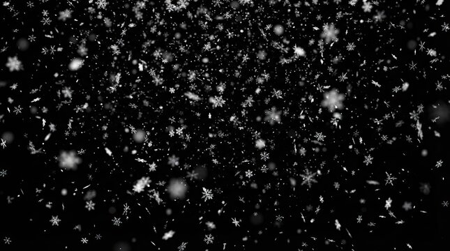 water drops on black background
