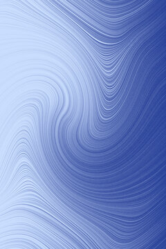 Abstract Blue Swirling Lines Gradient Background