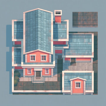 Exploring Architectural Elegance: A Beautifully Rendered House Design Showcasing Modern Aesthetics and Thoughtful Layout in Harmonious Colors and Structures for Inspirational Living