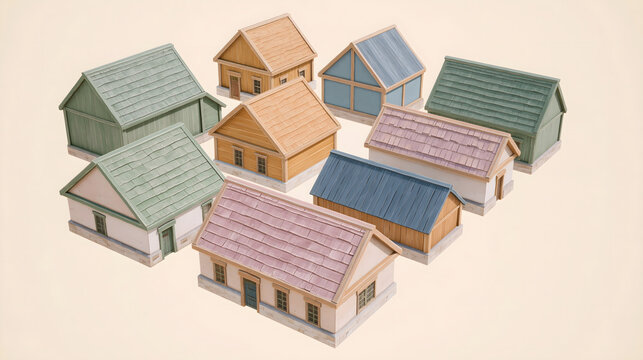 Explore a Vivid Collection of Architectural Models Showcasing Unique Building Designs and Distinctive Textures for Creative Inspiration and Innovative Design Ideas.