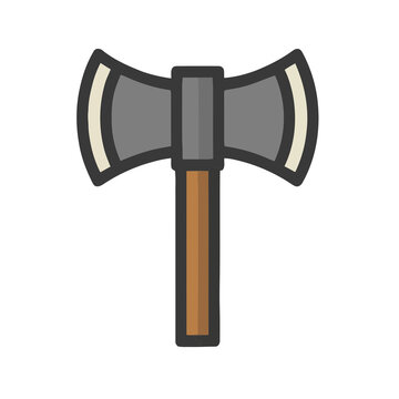 Double headed axe icon