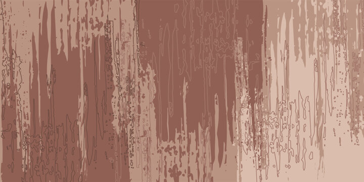 Aesthetic soft brown abstract irregular modern up and down dislocation pattern for business presentation, flyer, poster, print, decoration, card, brochure cover, design background, wallpaper.