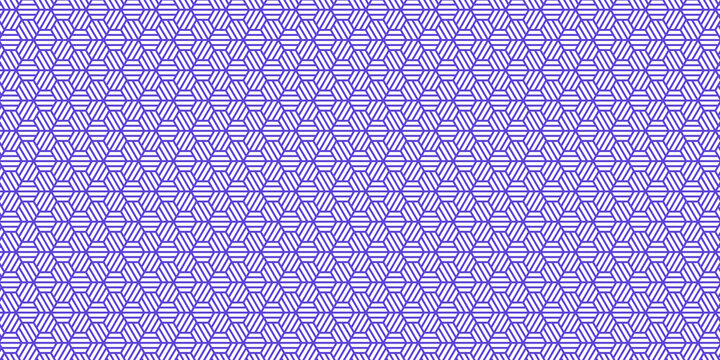 Abstract purple digital pixel pattern with geometric shapes and lines