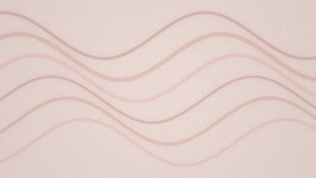 Pale pink wavy lines create a subtle textured background pattern