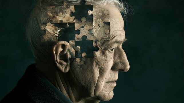 Exploring the impact of alzheimer and dementia on the mind and memory in a symbolic art representation