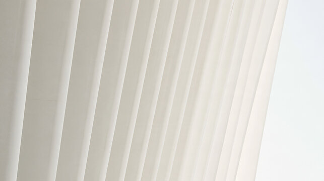 Minimalist White Architectural Columns Abstract Background